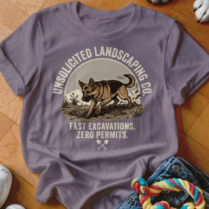 Unsolicited Landscaping Shirt - The Pawsitive Initiative