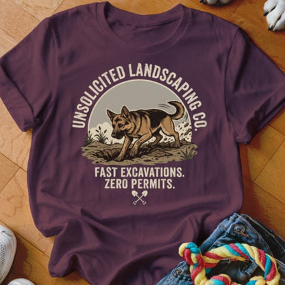 Unsolicited Landscaping Shirt - The Pawsitive Initiative