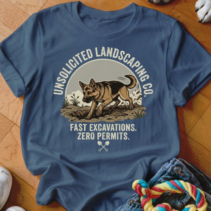 Unsolicited Landscaping Shirt - The Pawsitive Initiative