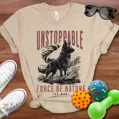 Unstoppable Force of Nature Shirt - The Pawsitive Initiative