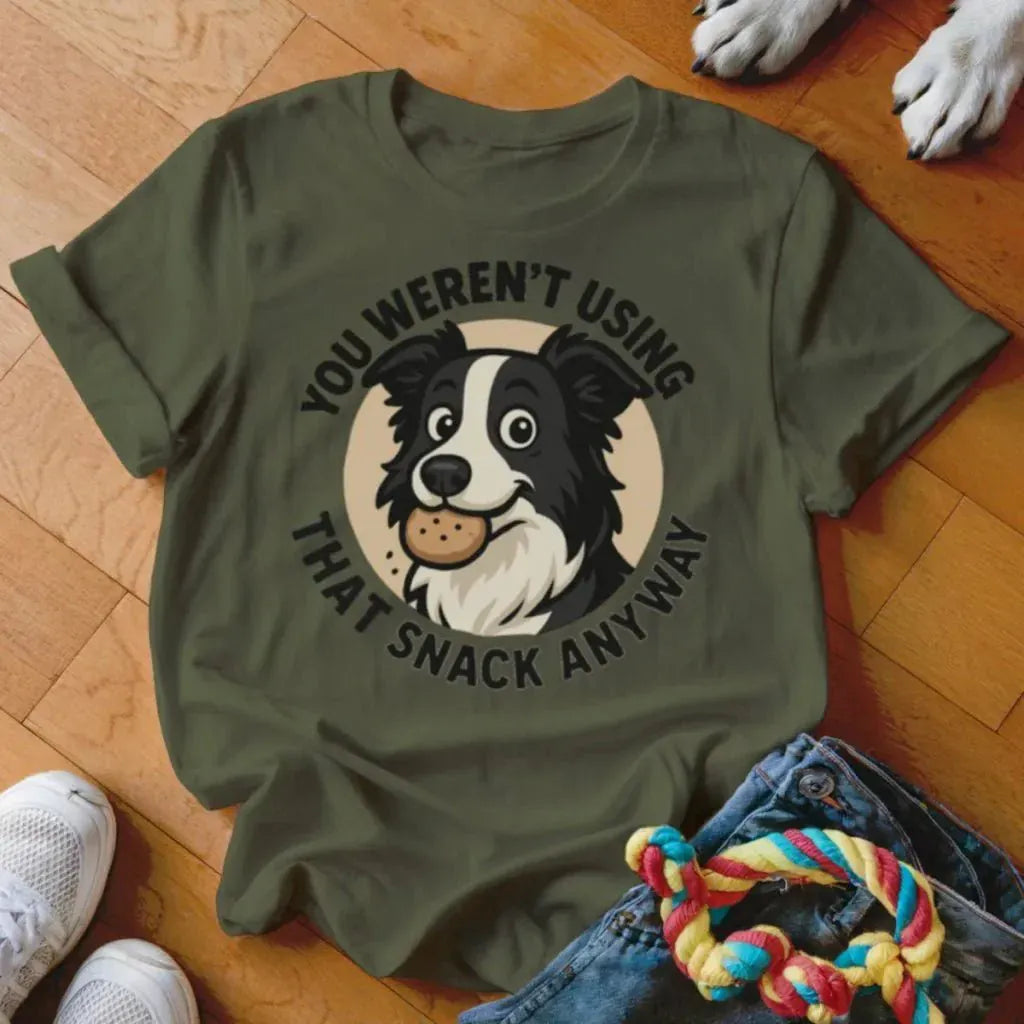 Using That Snack Shirt - The Pawsitive Initiative