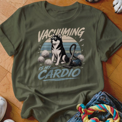 Vacuuming is My Cardio Shirt - The Pawsitive Initiative