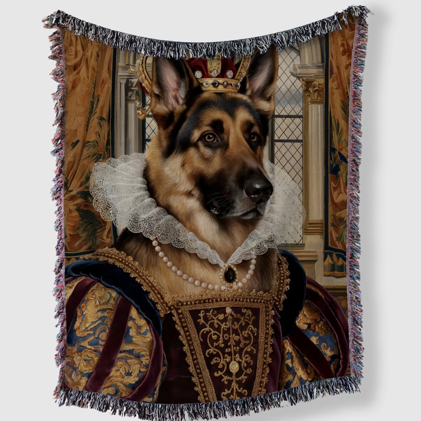 Victorian German Shepherd Blanket - The Pawsitive Initiative