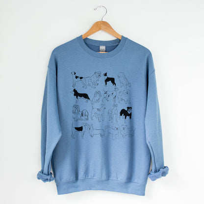 Vintage Dog Breed Sweatshirt - The Pawsitive Initiative