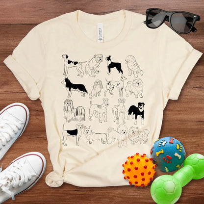 Vintage Dogs Shirt - The Pawsitive Initiative