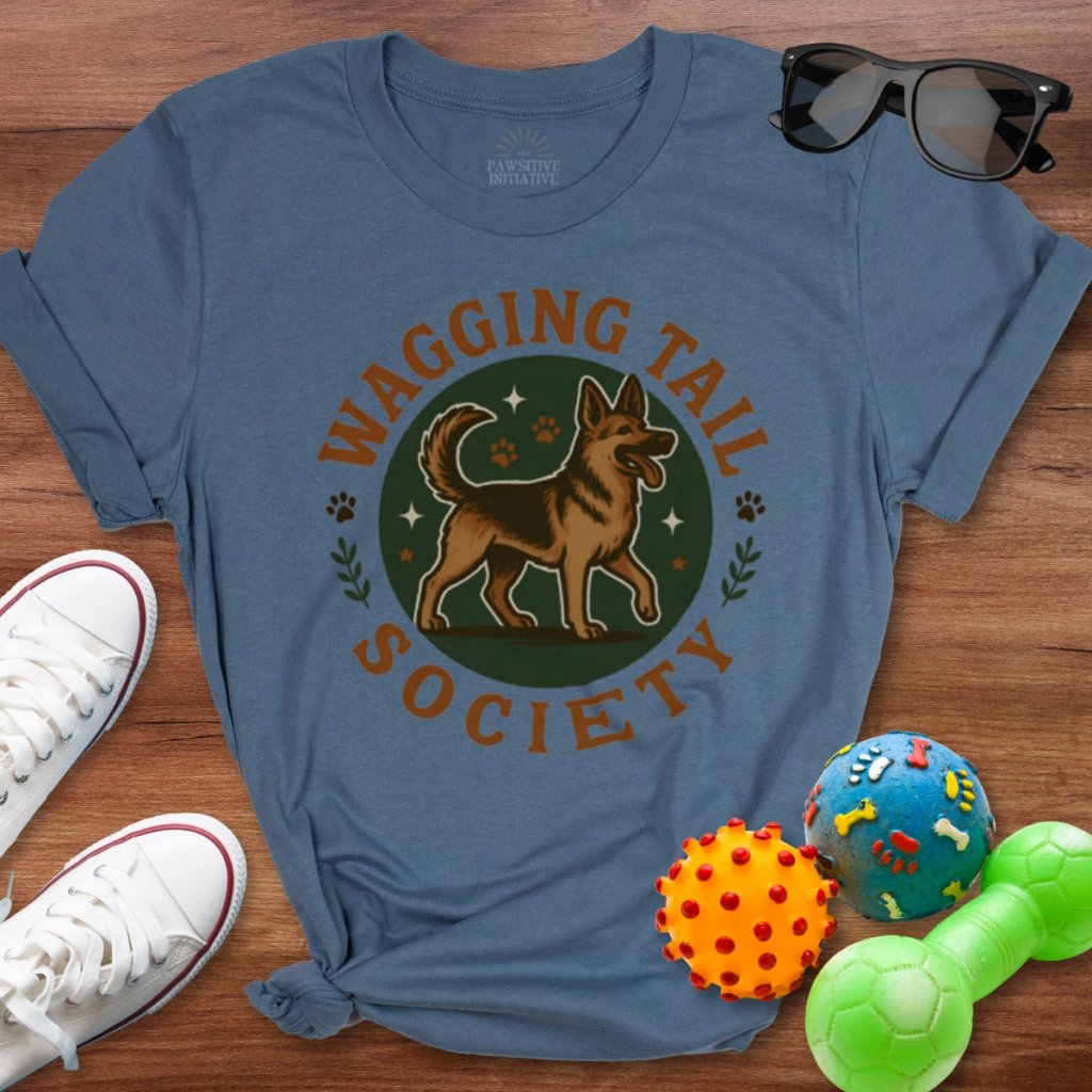 Wagging Tail Society Shirt - The Pawsitive Initiative