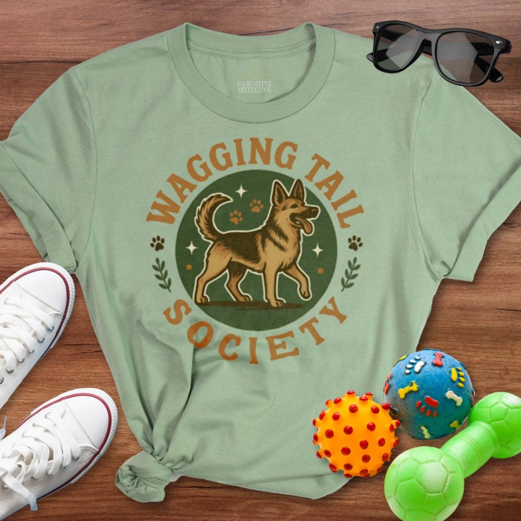Wagging Tail Society Shirt - The Pawsitive Initiative