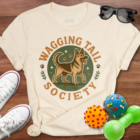Wagging Tail Society Shirt - The Pawsitive Initiative