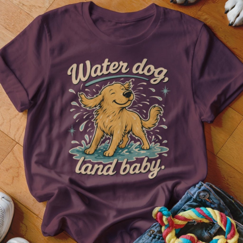 Water Dog Land Baby Shirt - The Pawsitive Initiative