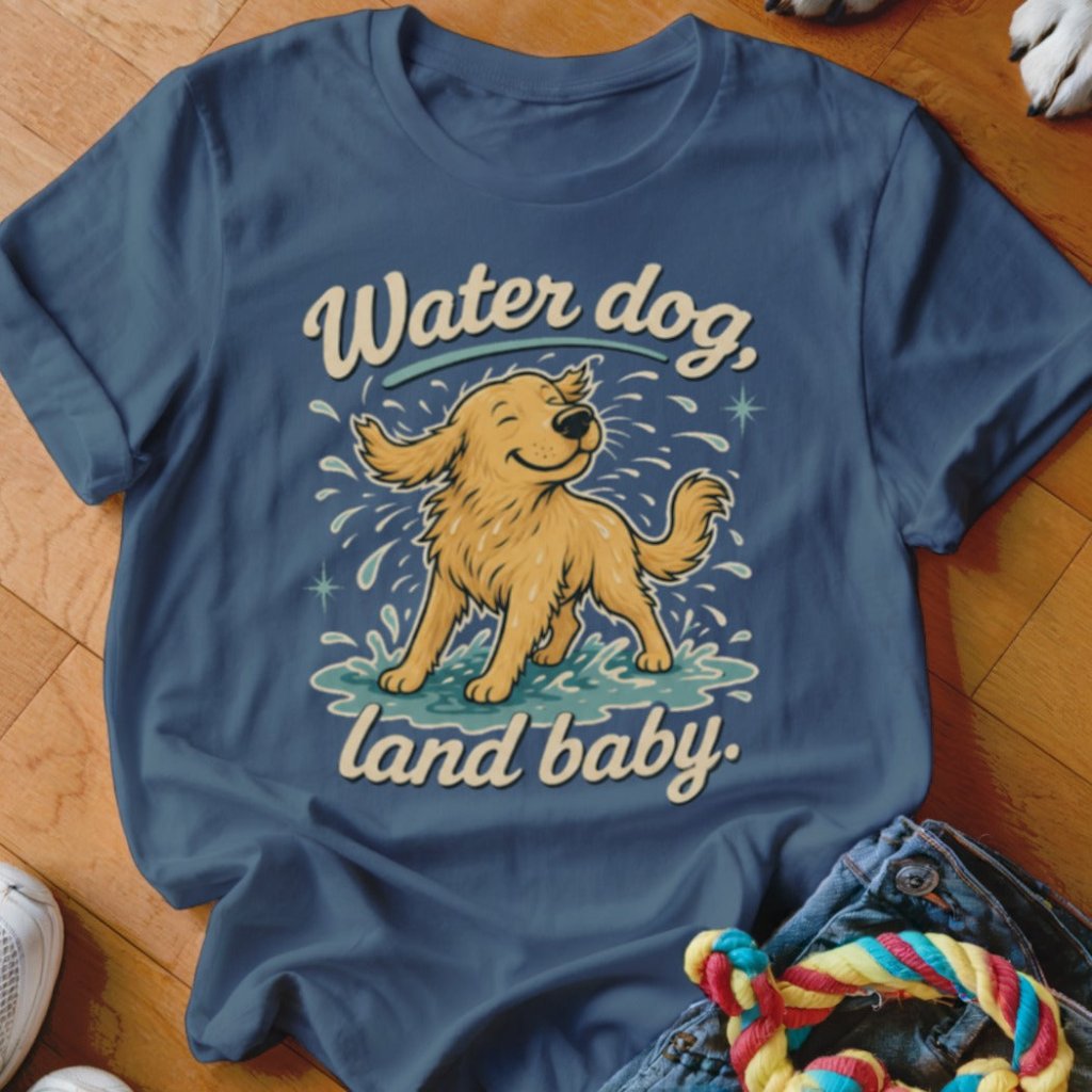 Water Dog Land Baby Shirt - The Pawsitive Initiative