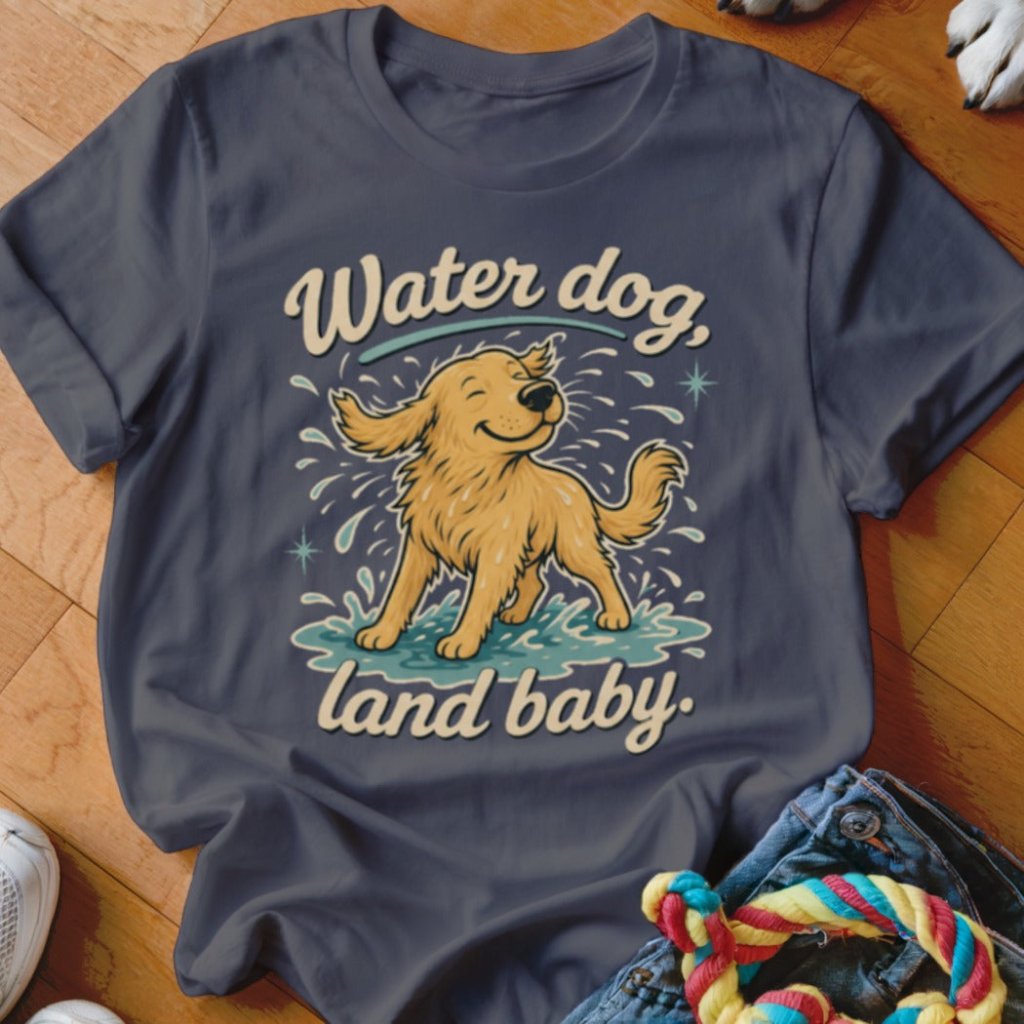 Water Dog Land Baby Shirt - The Pawsitive Initiative