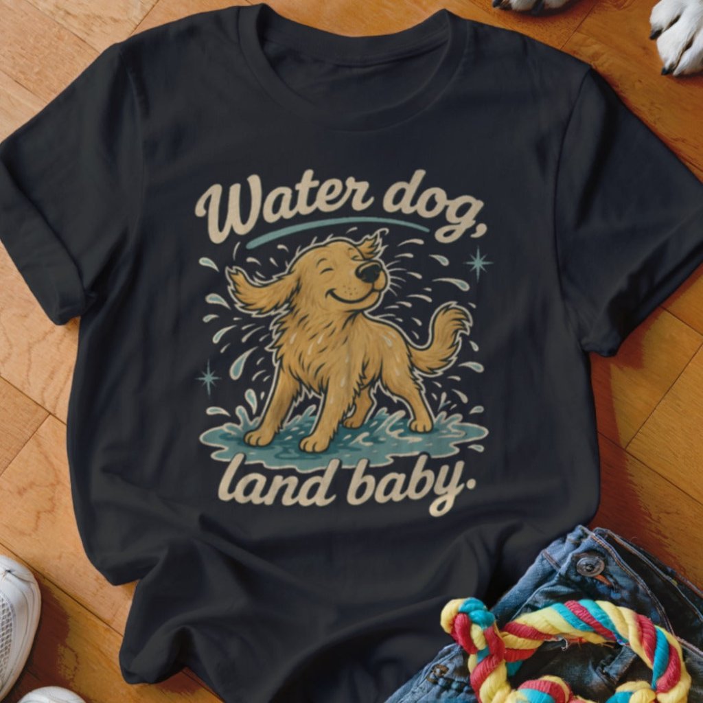 Water Dog Land Baby Shirt - The Pawsitive Initiative