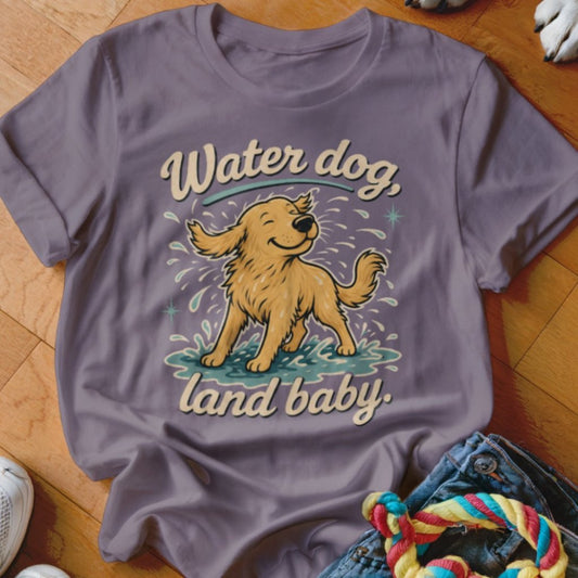 Water Dog Land Baby Shirt - The Pawsitive Initiative