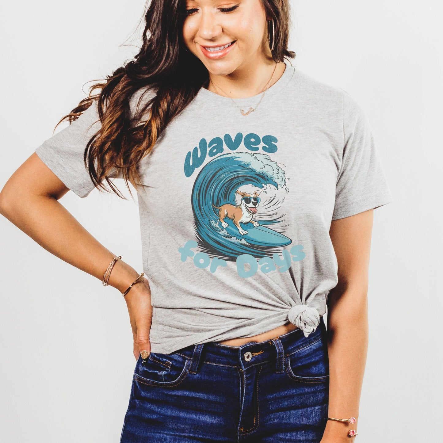 Waves for Days Shirt - The Pawsitive Initiative