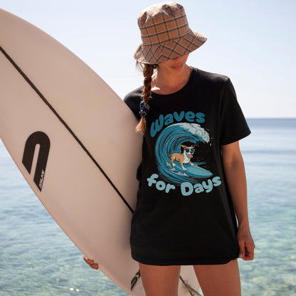 Waves for Days Shirt - The Pawsitive Initiative