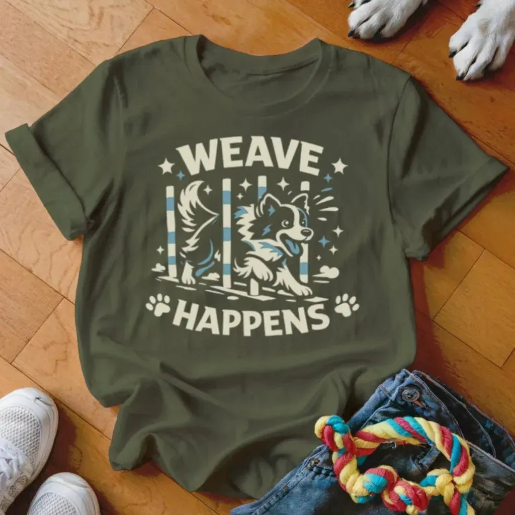 Weave Happens Shirt - The Pawsitive Initiative