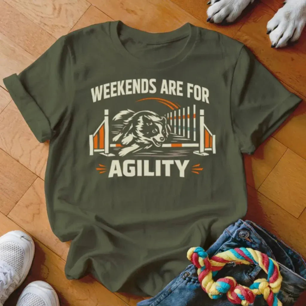 Weekend Agility Shirt - The Pawsitive Initiative