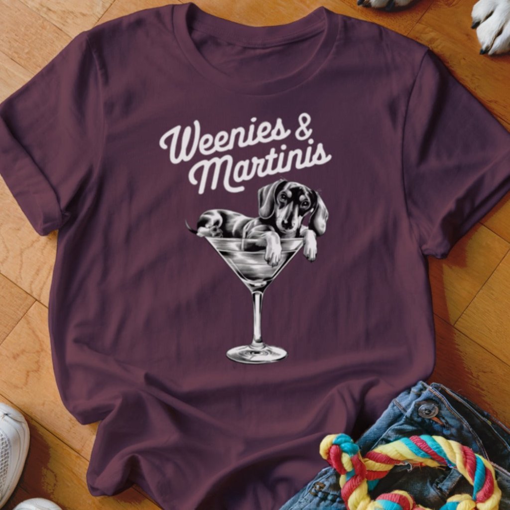 Weenies & Martinis Shirt - The Pawsitive Initiative