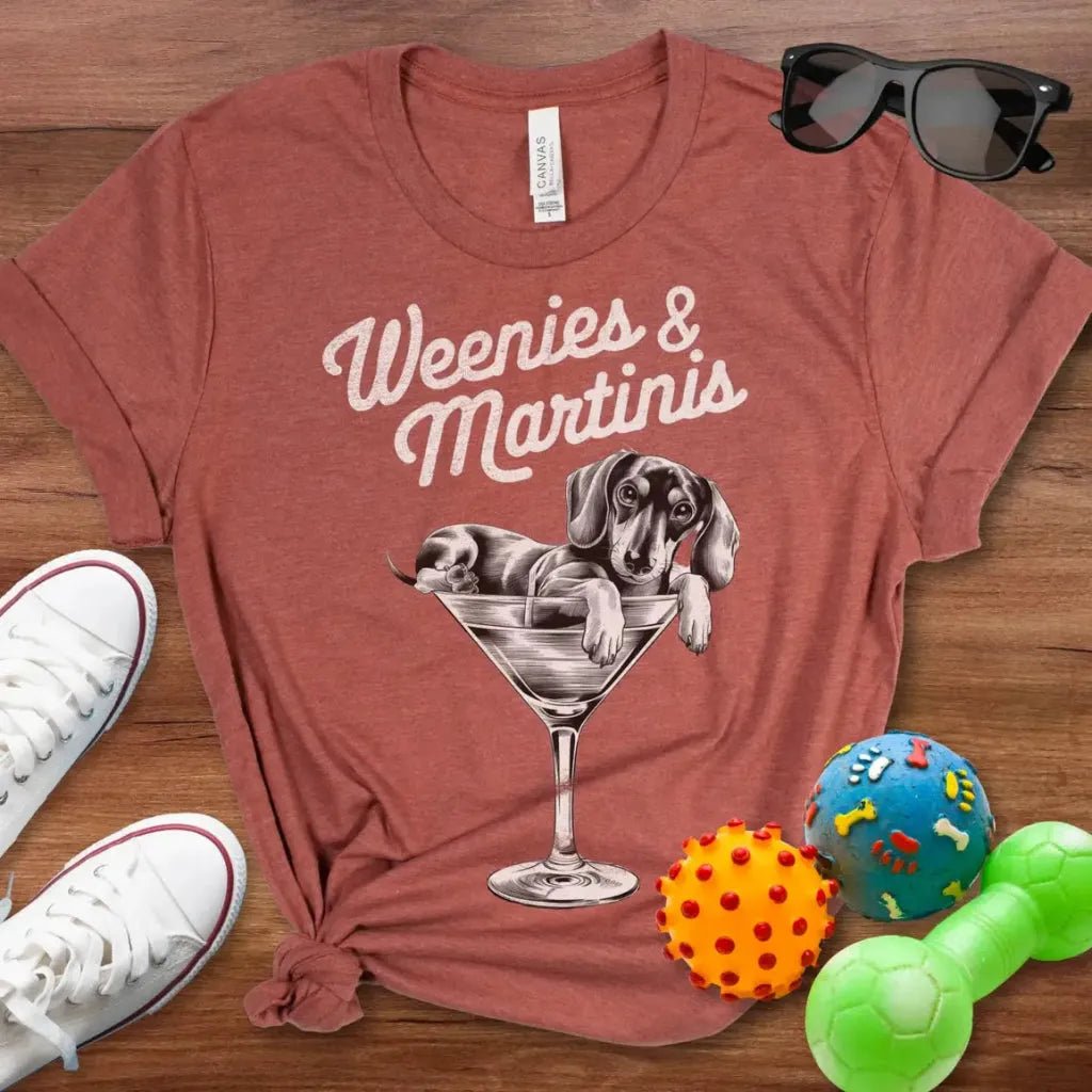 Weenies & Martinis Shirt - The Pawsitive Initiative