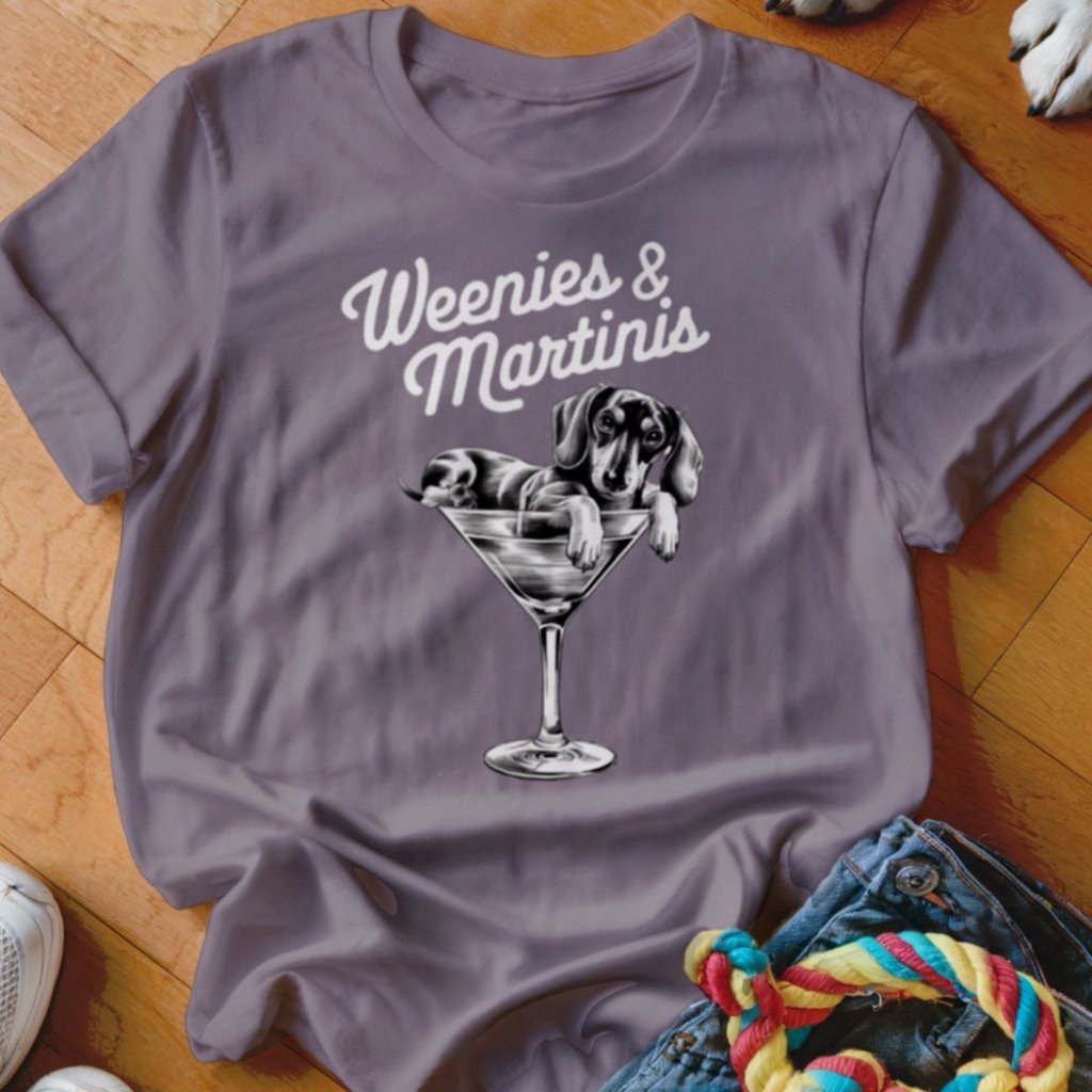 Weenies & Martinis Shirt - The Pawsitive Initiative