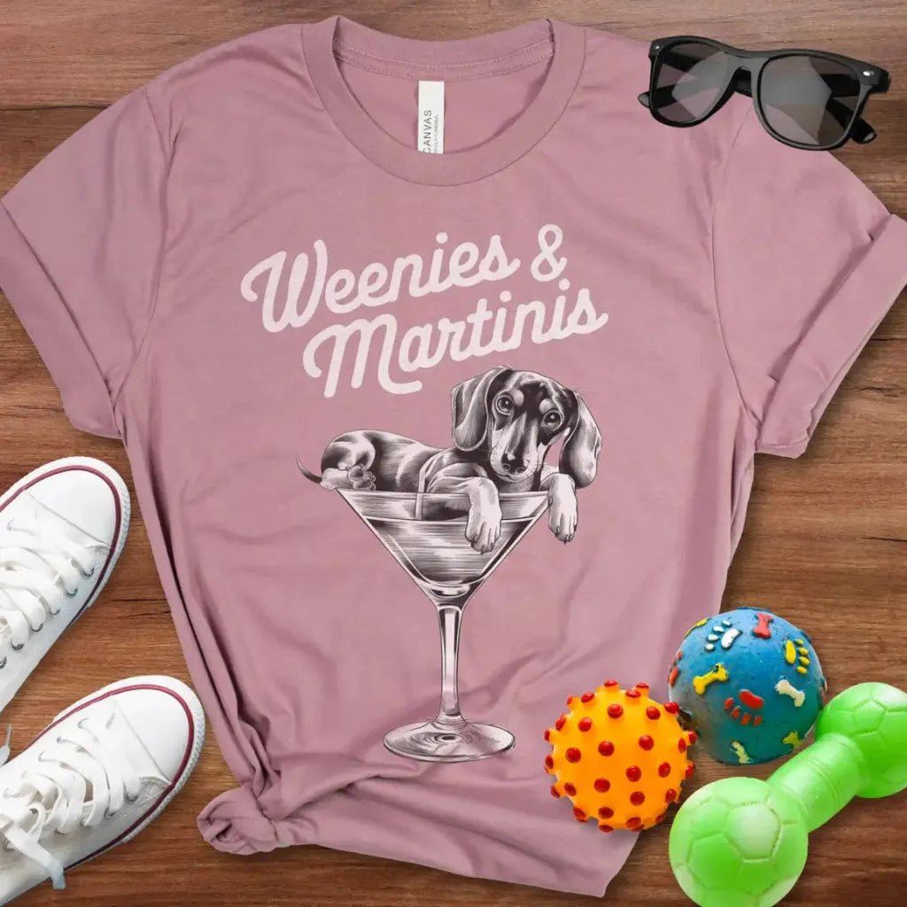 Weenies & Martinis Shirt - The Pawsitive Initiative