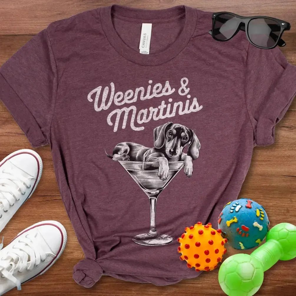 Weenies & Martinis Shirt - The Pawsitive Initiative