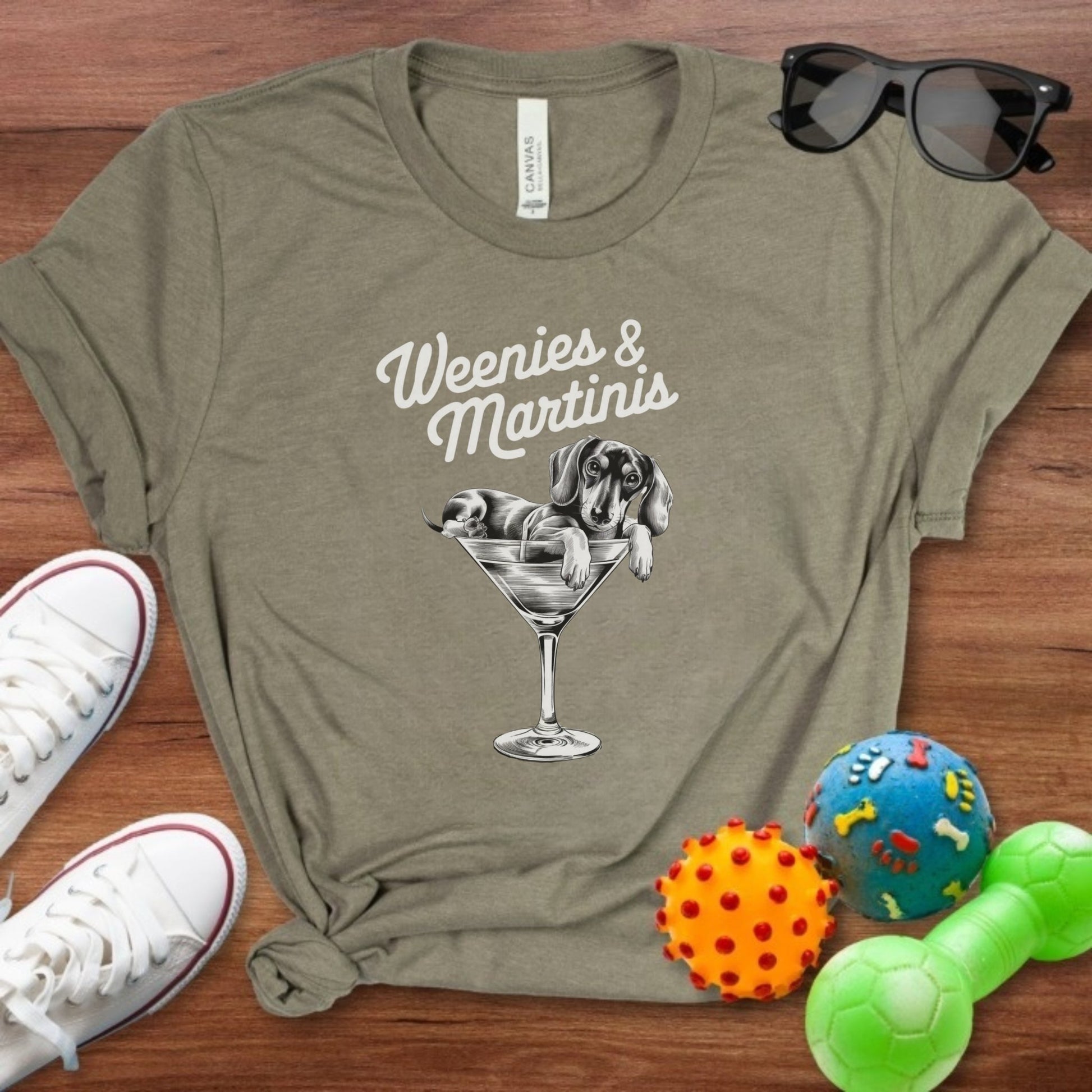 Weenies & Martinis Shirt - The Pawsitive Initiative