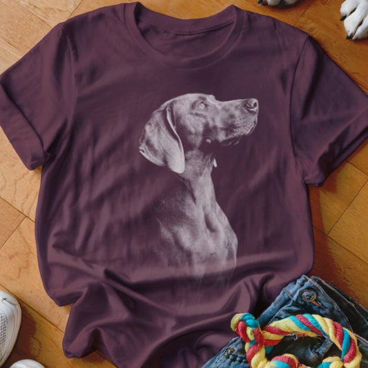 Weimaraner Silhouette Shirt - The Pawsitive Initiative