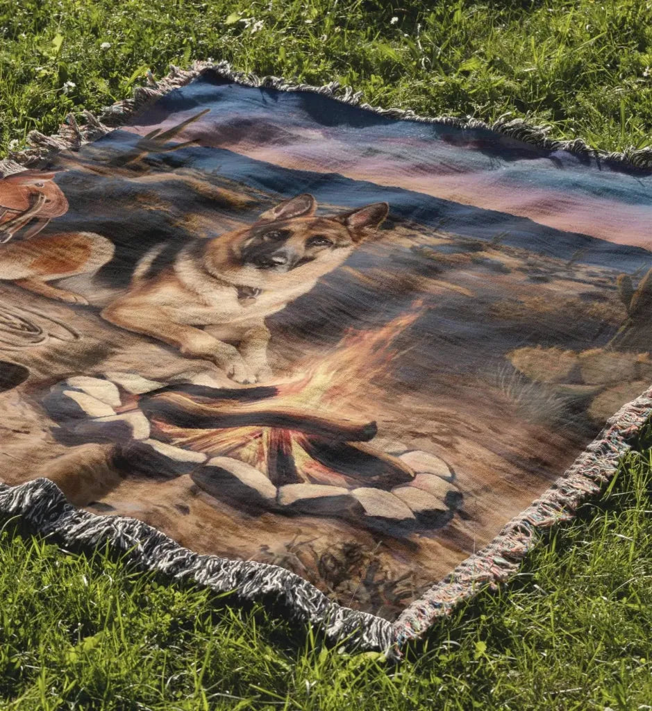Western Bonfire Blanket - The Pawsitive Initiative