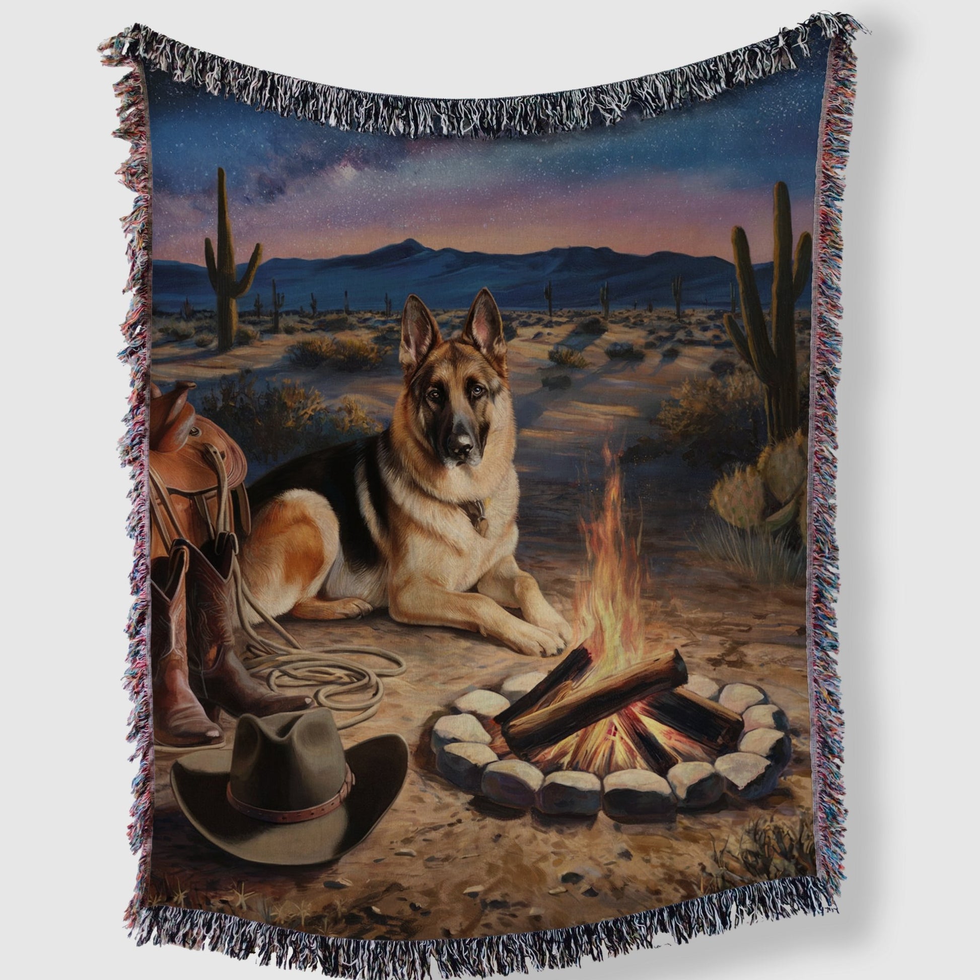 Western Bonfire Blanket - The Pawsitive Initiative