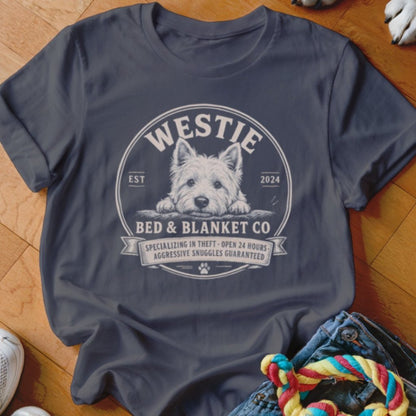 Westie Bed & Blanket Co Shirt - The Pawsitive Initiative