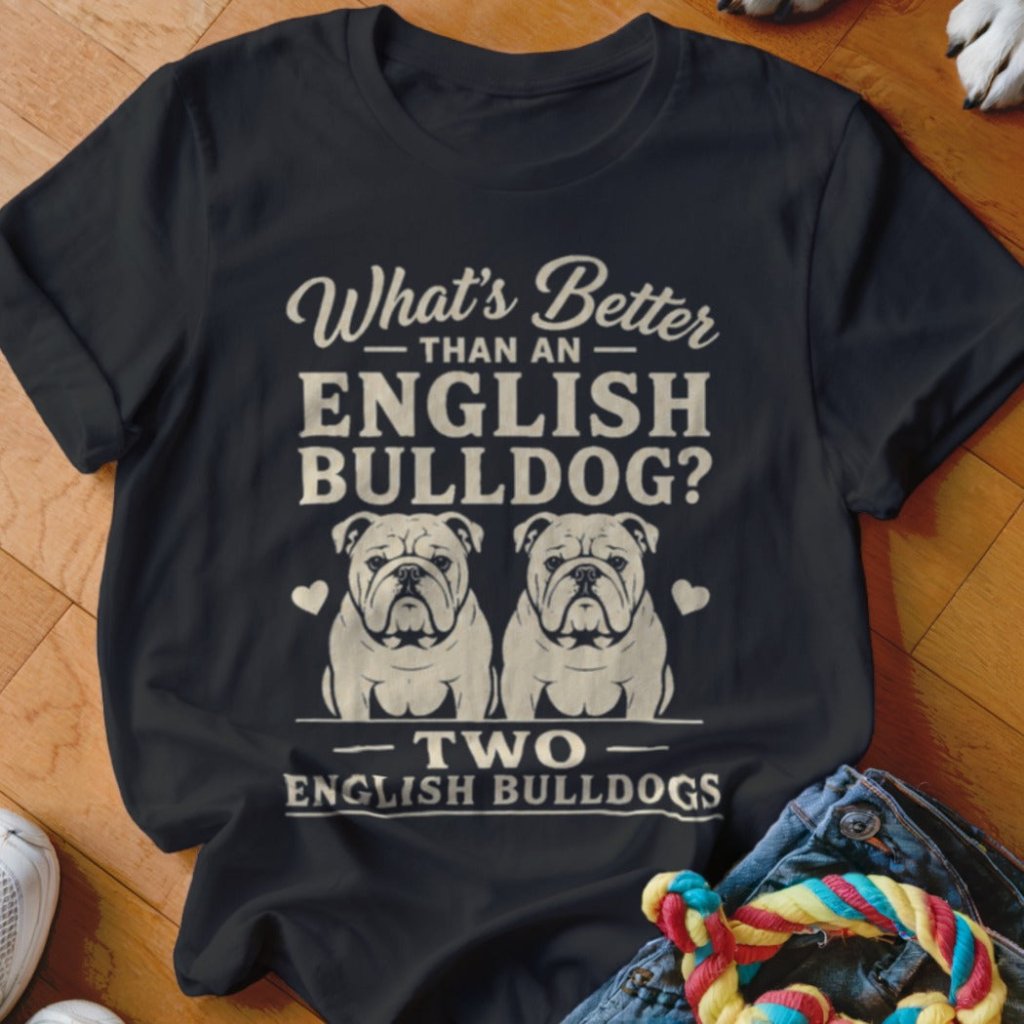 What's Better Than An English Bulldog Shirt - The Pawsitive Initiative