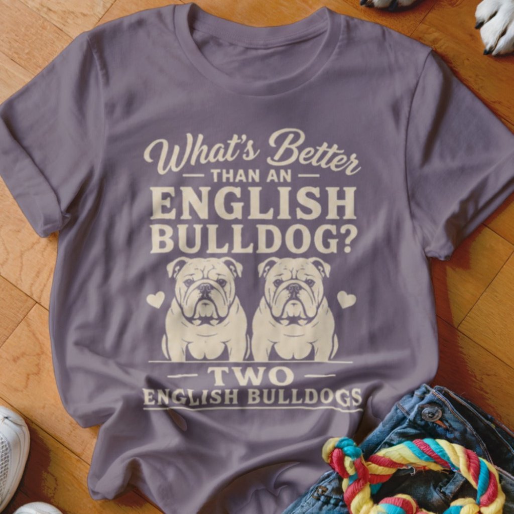 What's Better Than An English Bulldog Shirt - The Pawsitive Initiative