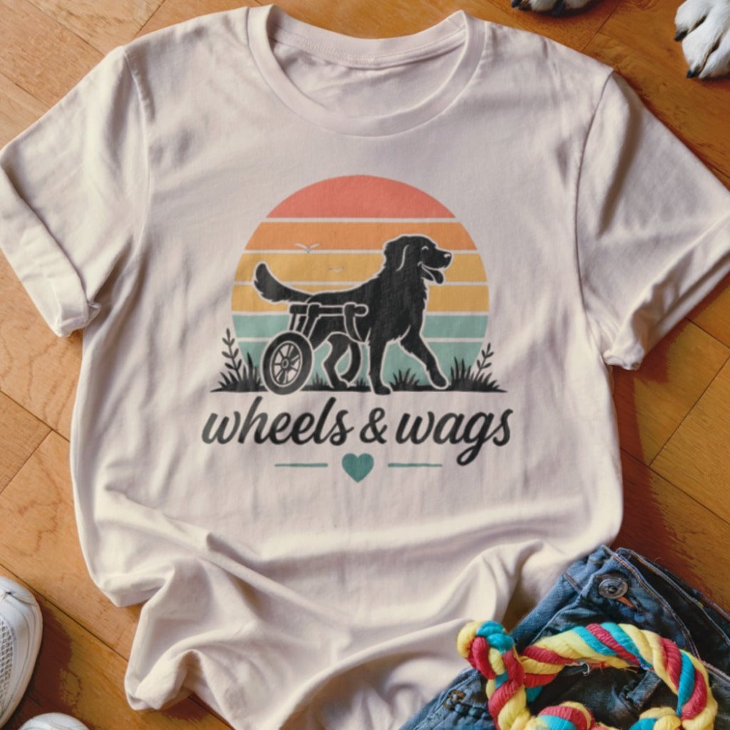 Wheels and Wags Shirt - The Pawsitive Initiative