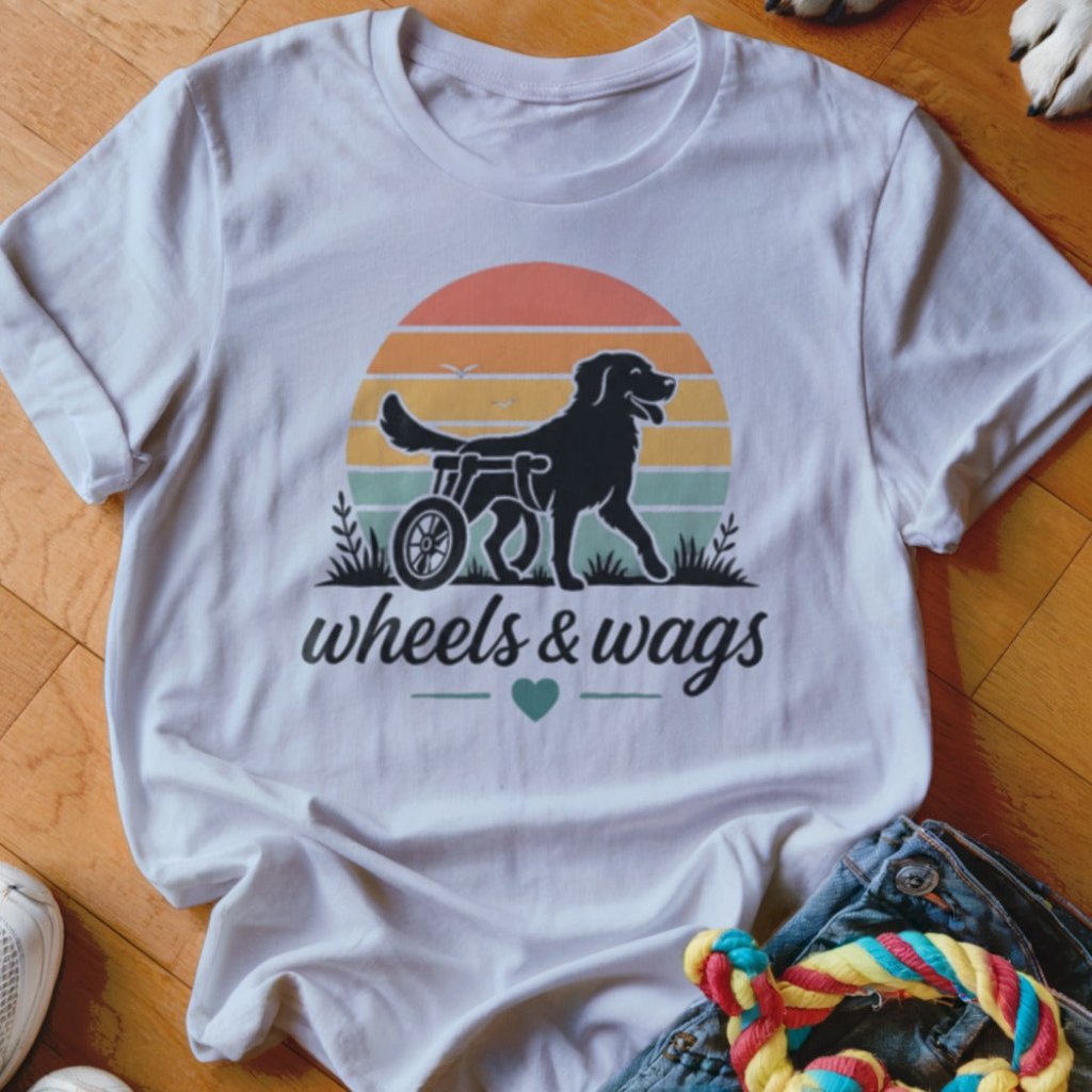 Wheels and Wags Shirt - The Pawsitive Initiative