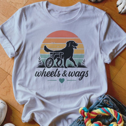 Wheels and Wags Shirt - The Pawsitive Initiative