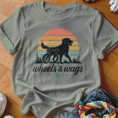 Wheels and Wags Shirt - The Pawsitive Initiative