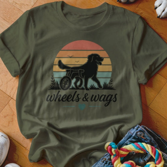 Wheels and Wags Shirt - The Pawsitive Initiative