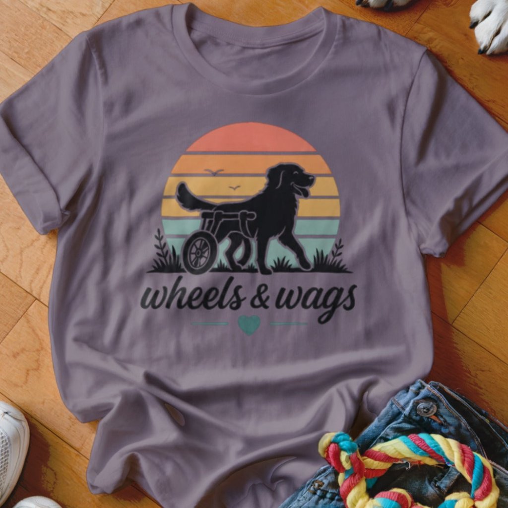 Wheels and Wags Shirt - The Pawsitive Initiative