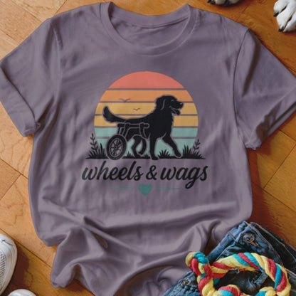 Wheels and Wags Shirt - The Pawsitive Initiative