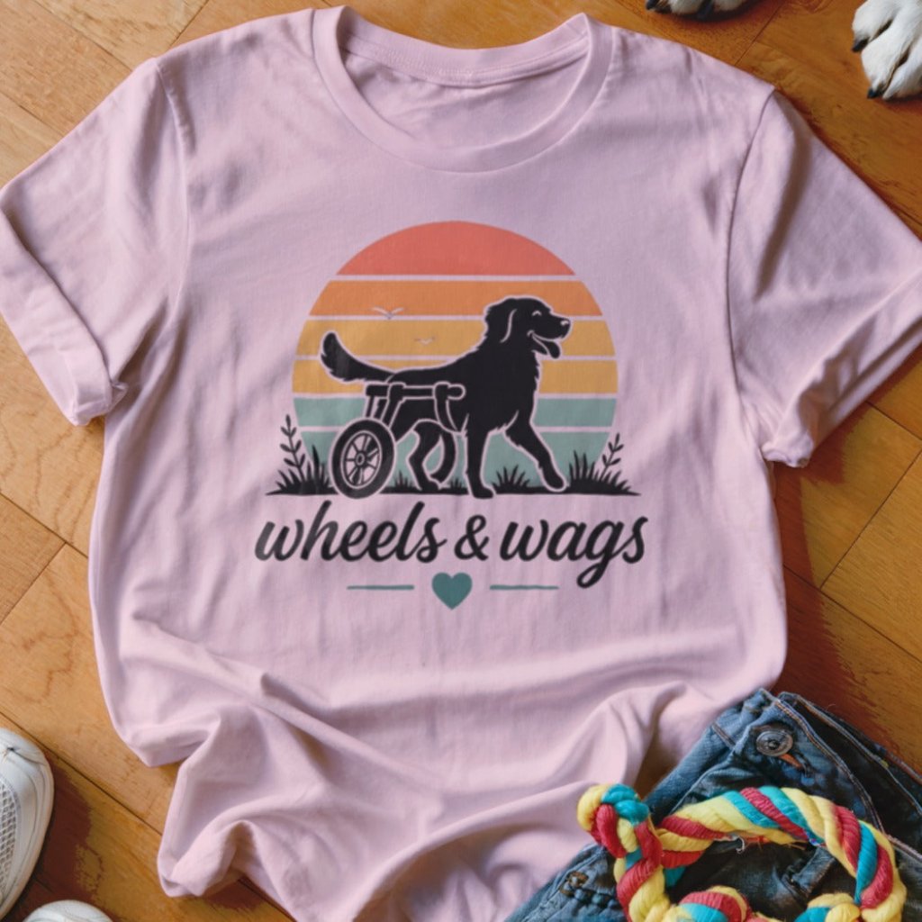 Wheels and Wags Shirt - The Pawsitive Initiative