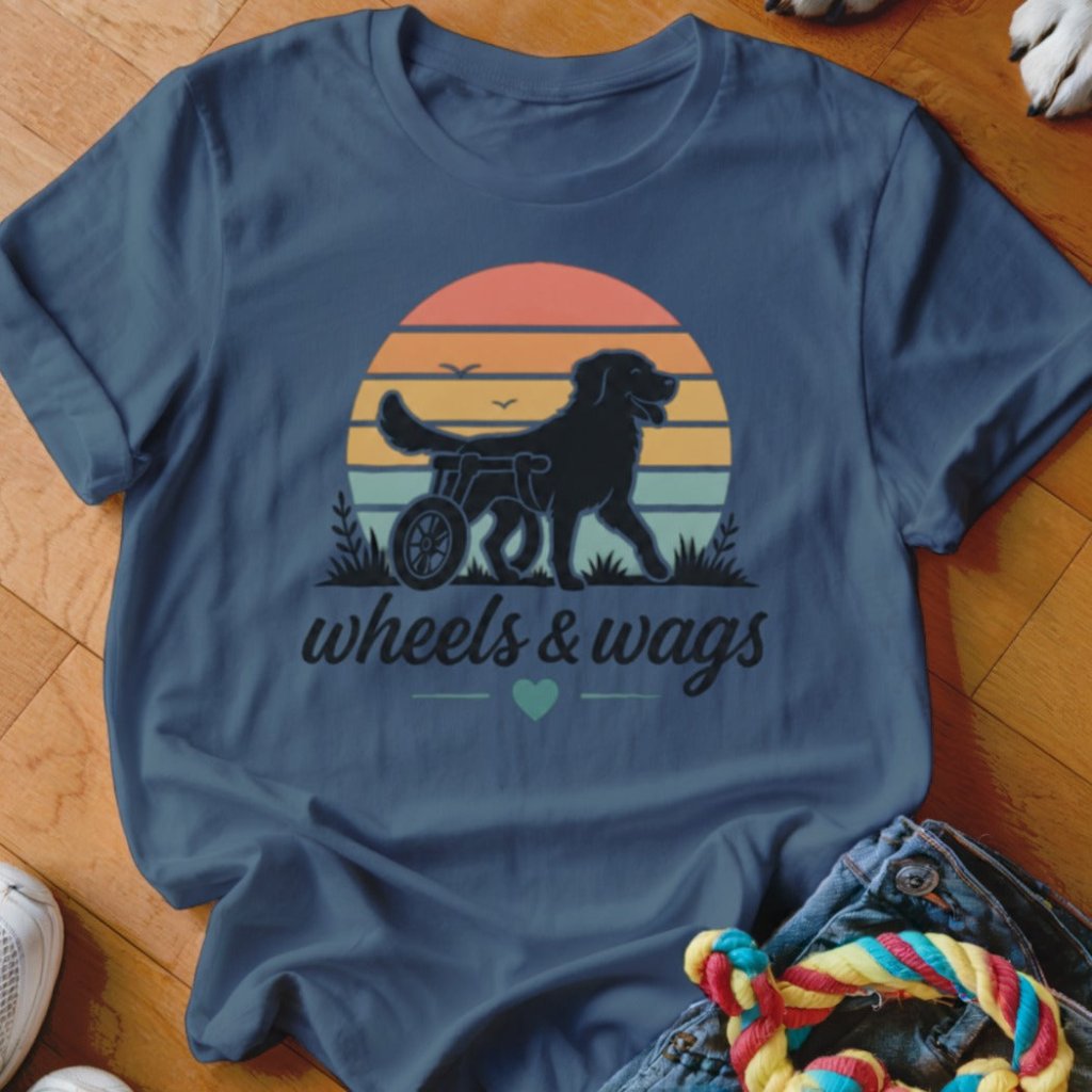 Wheels and Wags Shirt - The Pawsitive Initiative