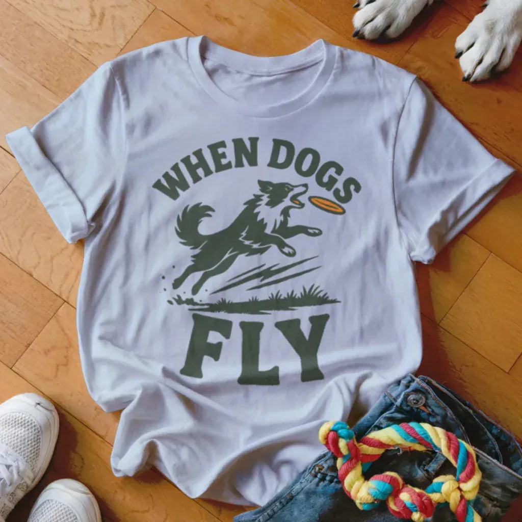 When Dogs Fly Shirt - The Pawsitive Initiative