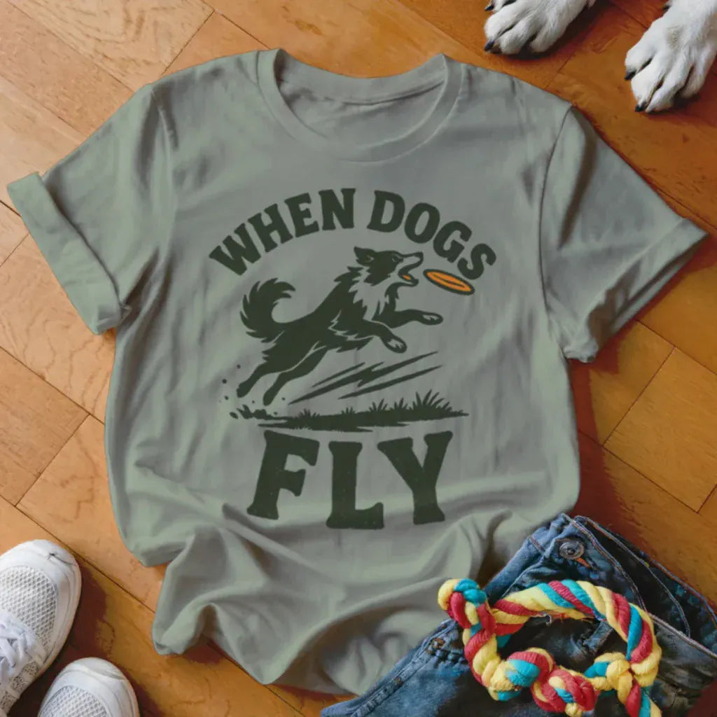 When Dogs Fly Shirt - The Pawsitive Initiative