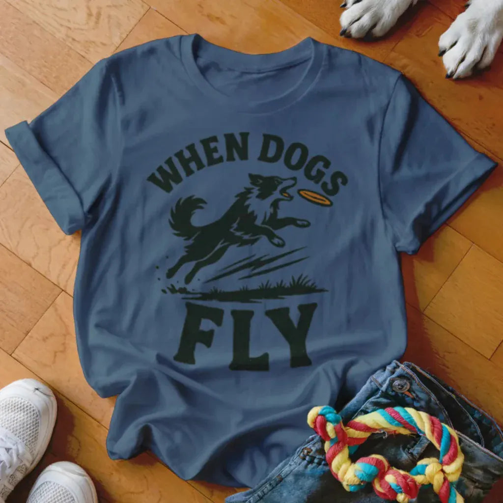 When Dogs Fly Shirt - The Pawsitive Initiative