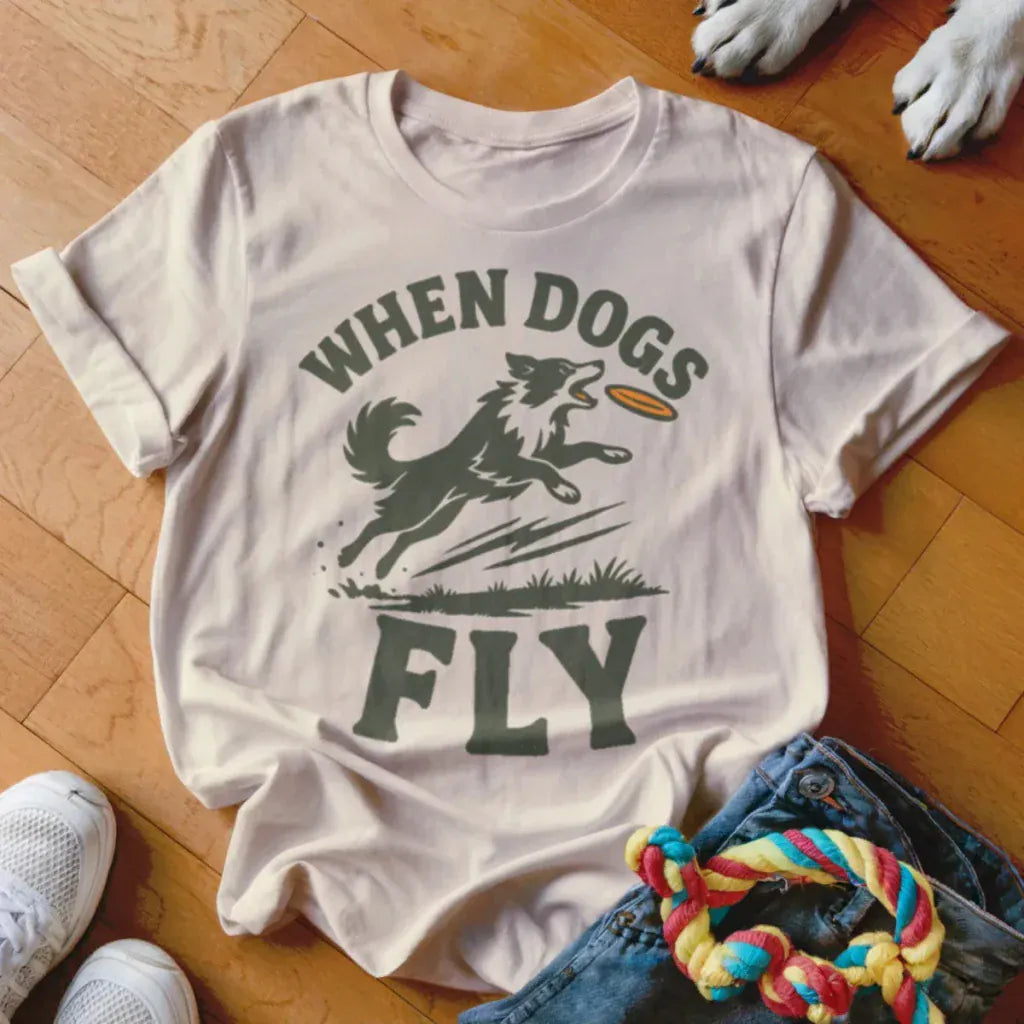 When Dogs Fly Shirt - The Pawsitive Initiative
