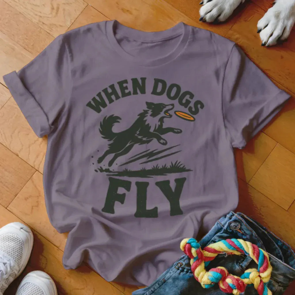 When Dogs Fly Shirt - The Pawsitive Initiative