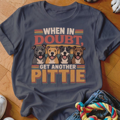 When In Doubt Get Another Pittie Shirt - The Pawsitive Initiative