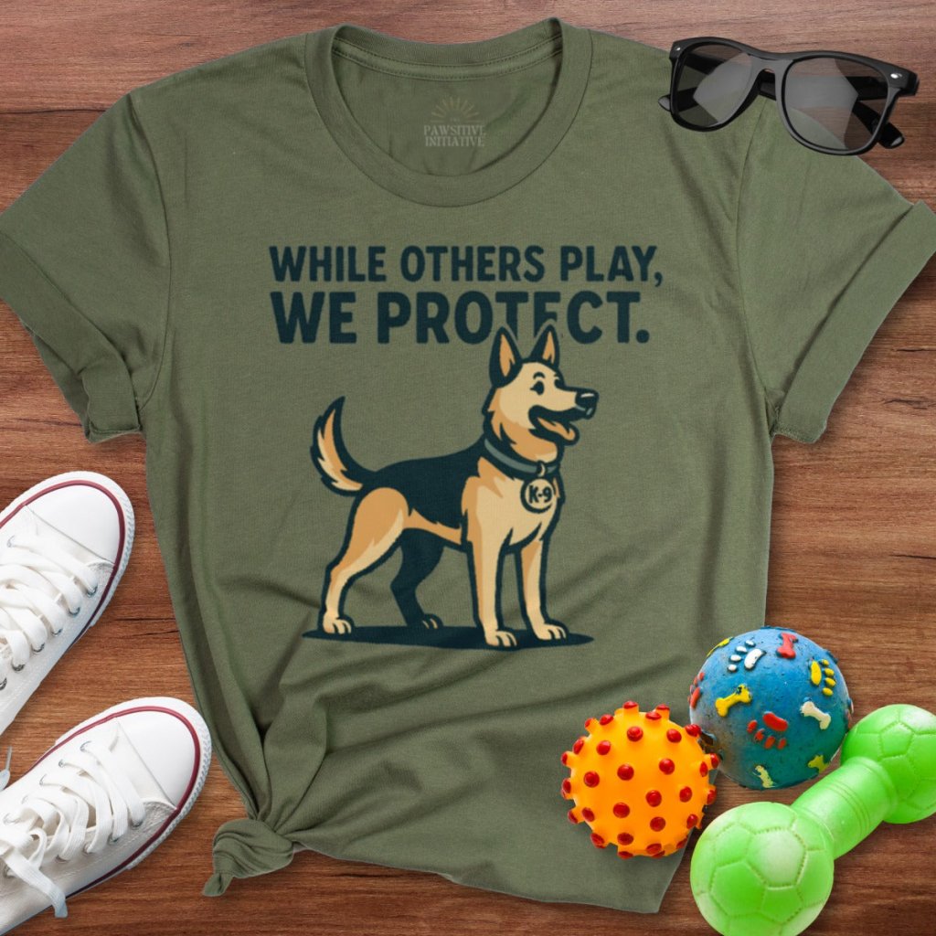 While Others Play Shirt - The Pawsitive Initiative
