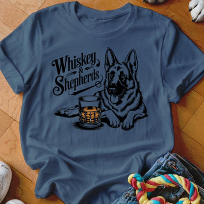 Whiskey and Shepherds Shirt - The Pawsitive Initiative